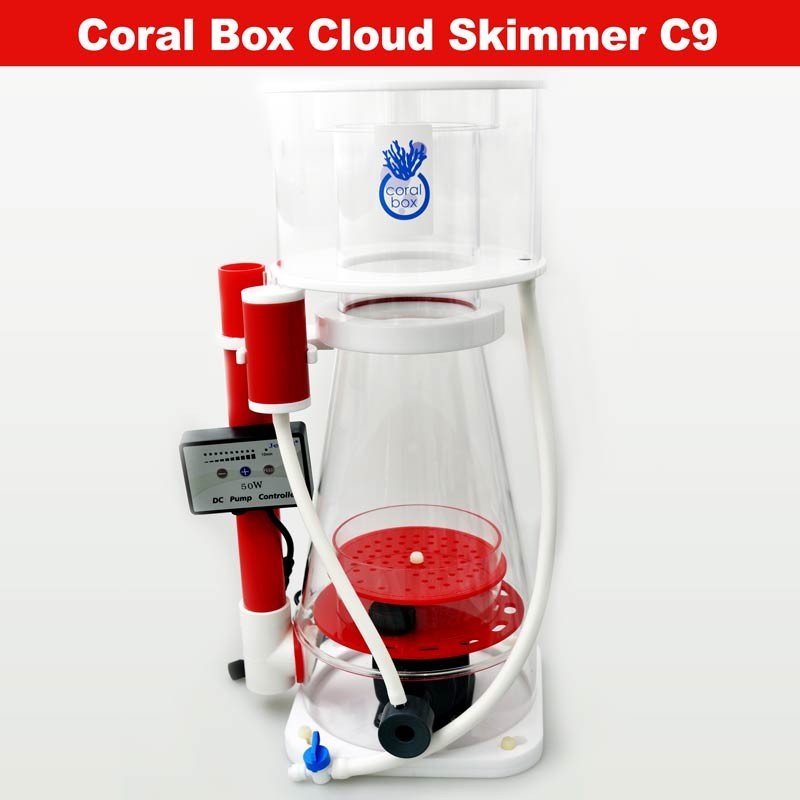 Cloud 9 Protein Skimmer from Coral Box - BIG SKIMMER, 1 Year Warranty
