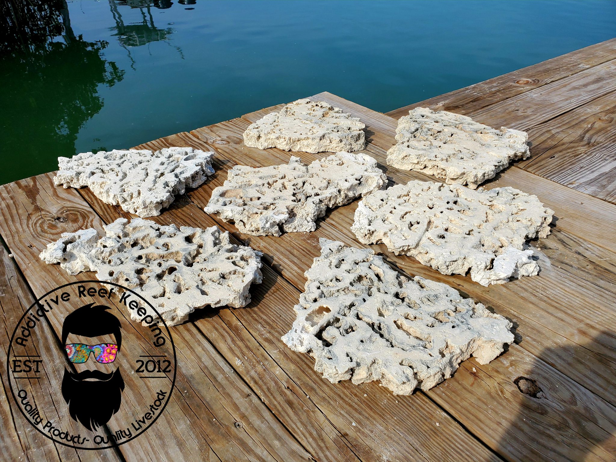 ARK White Shelf Rock LightweightPICK WEIGHT AND SIZE Addictive Reef