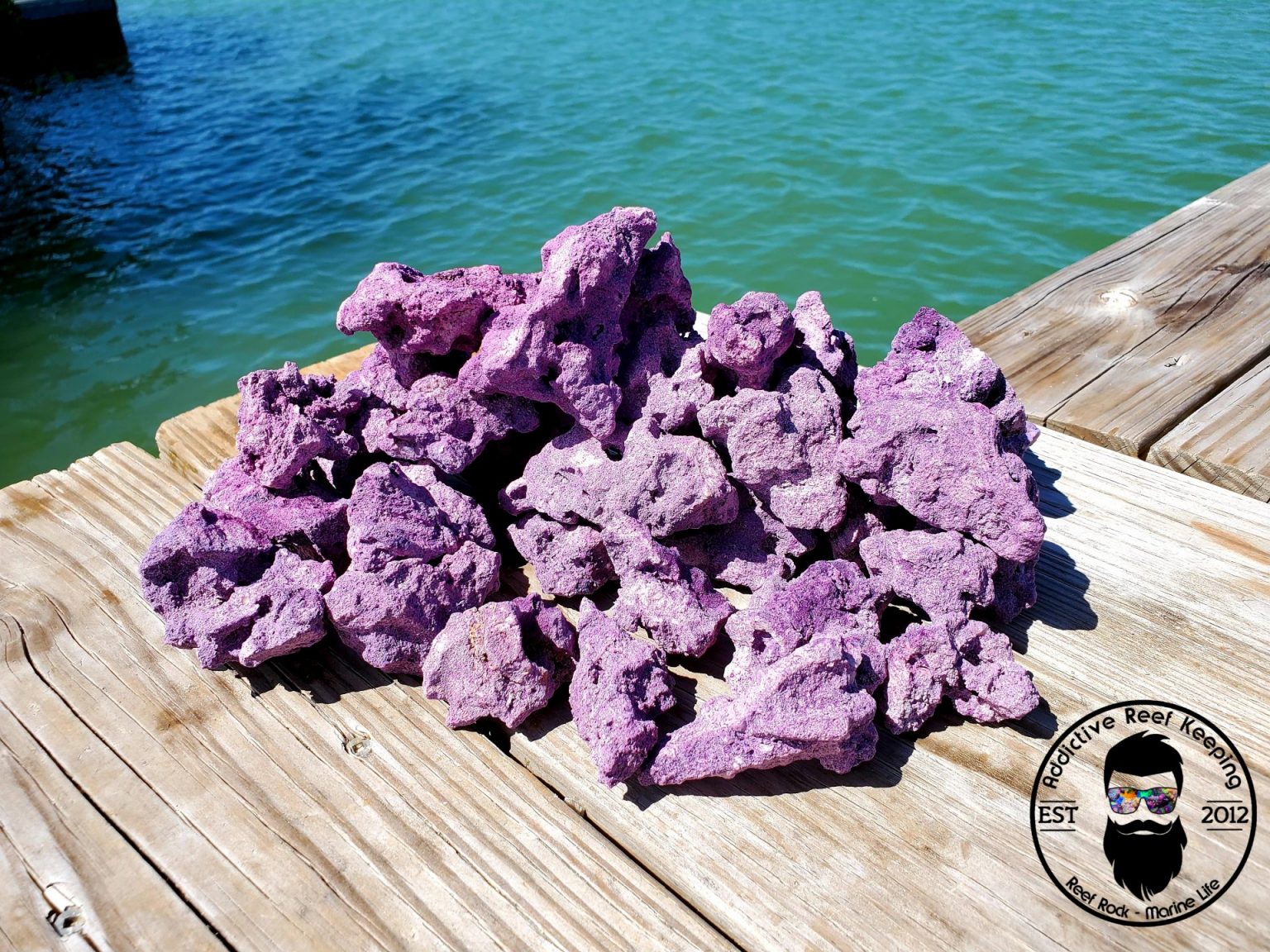 ARK Rubble Size Purple Dry Reef Rock (1″ to 4″) PICK WEIGHT Addictive