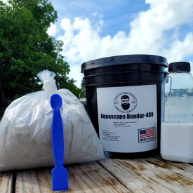 Grey Aquascape Bonder-400 Reef Rock Mortar Kit Fast Cure by Addictive Reef Keeping