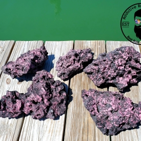 ARK Pink on Black Reef Rock- PICK SIZE AND WEIGHT