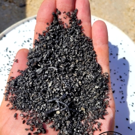 1lb Black Coralline Frag Media, Substrate