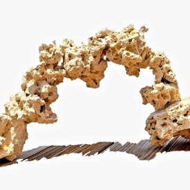 ARK Arch Rock Kit- Medium 18-24″ Dry Reef Rock Aragonite Base, Porous Aquariums Live